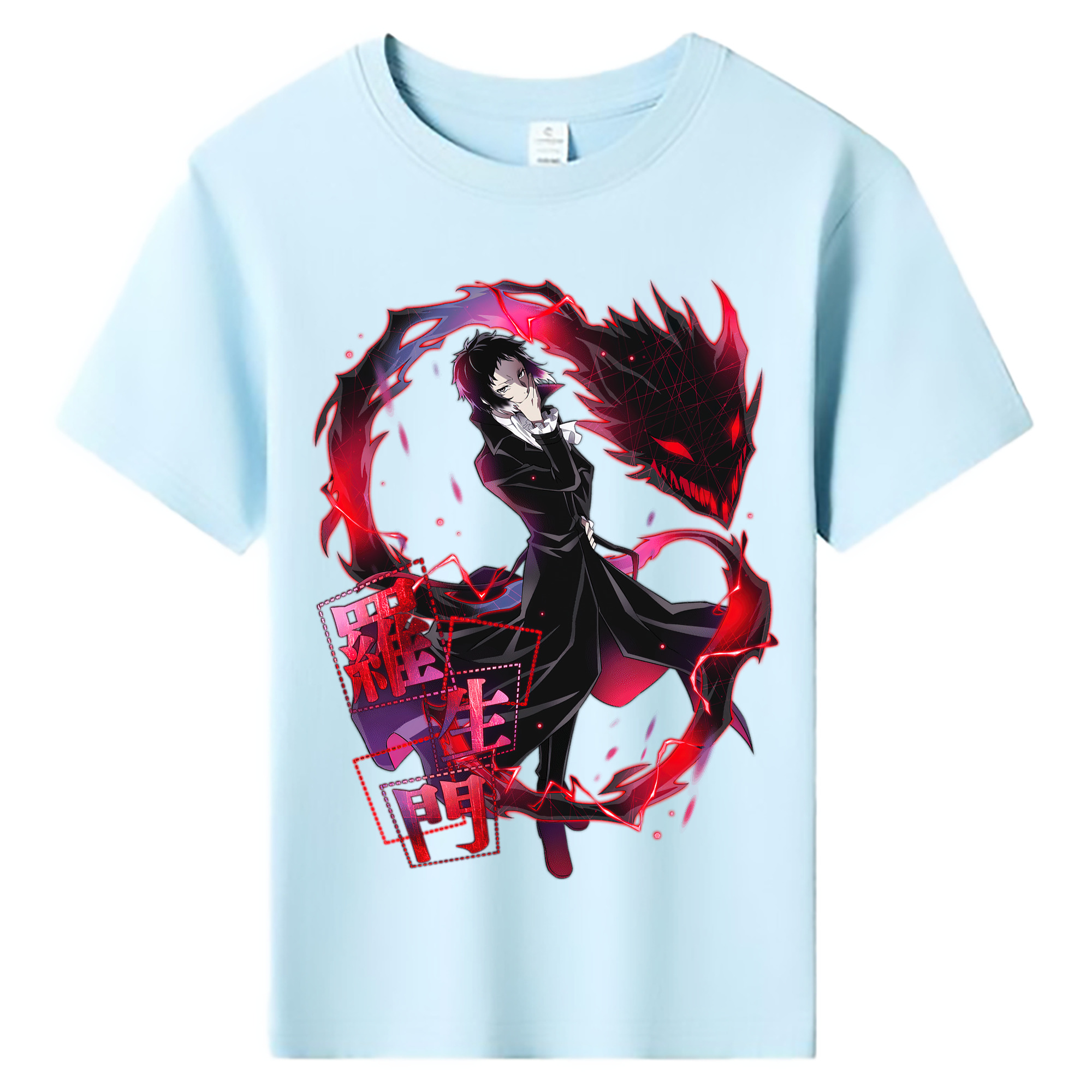 （画像用） 文豪ストレイドッグス Bungo Stray Dogs 綿100％キッズTシャツ（フロントプリント）